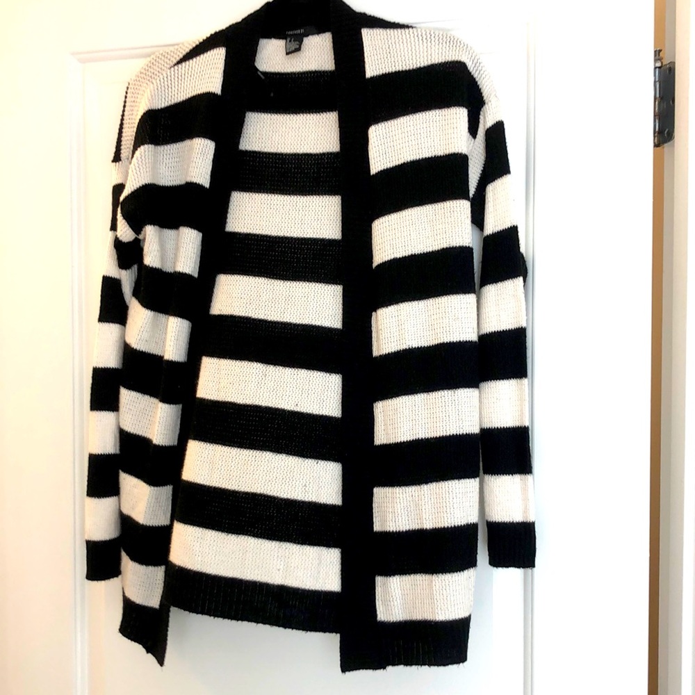 Striped Cardigan